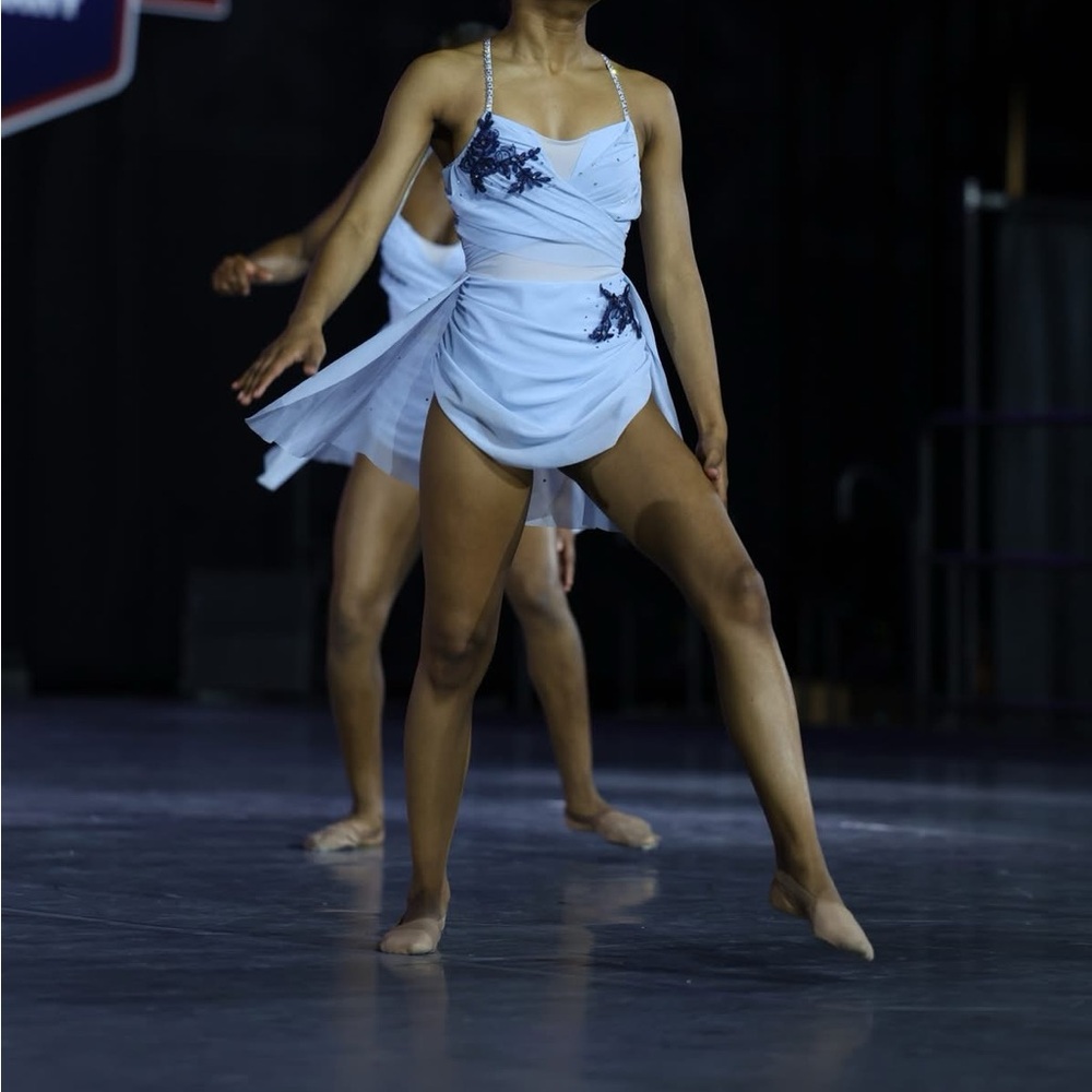Light blue lyrical costume